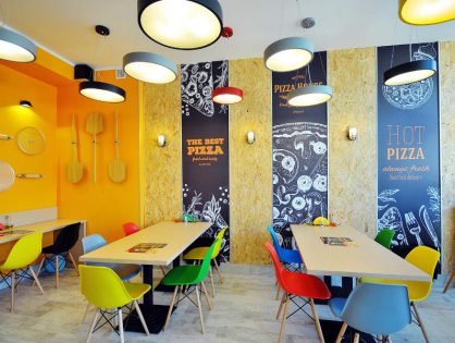 Sala pizzerii Favorito